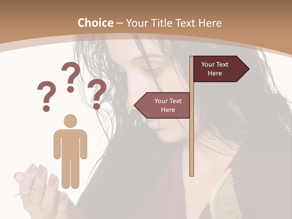 Sad Concept Healthy PowerPoint Template
