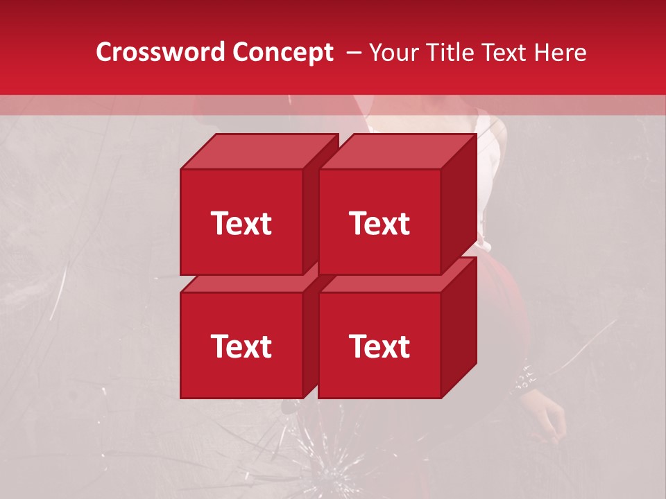 Haircut Outlaw Leg PowerPoint Template