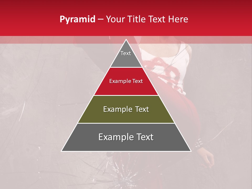 Haircut Outlaw Leg PowerPoint Template