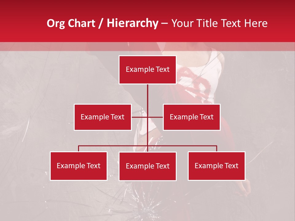 Haircut Outlaw Leg PowerPoint Template