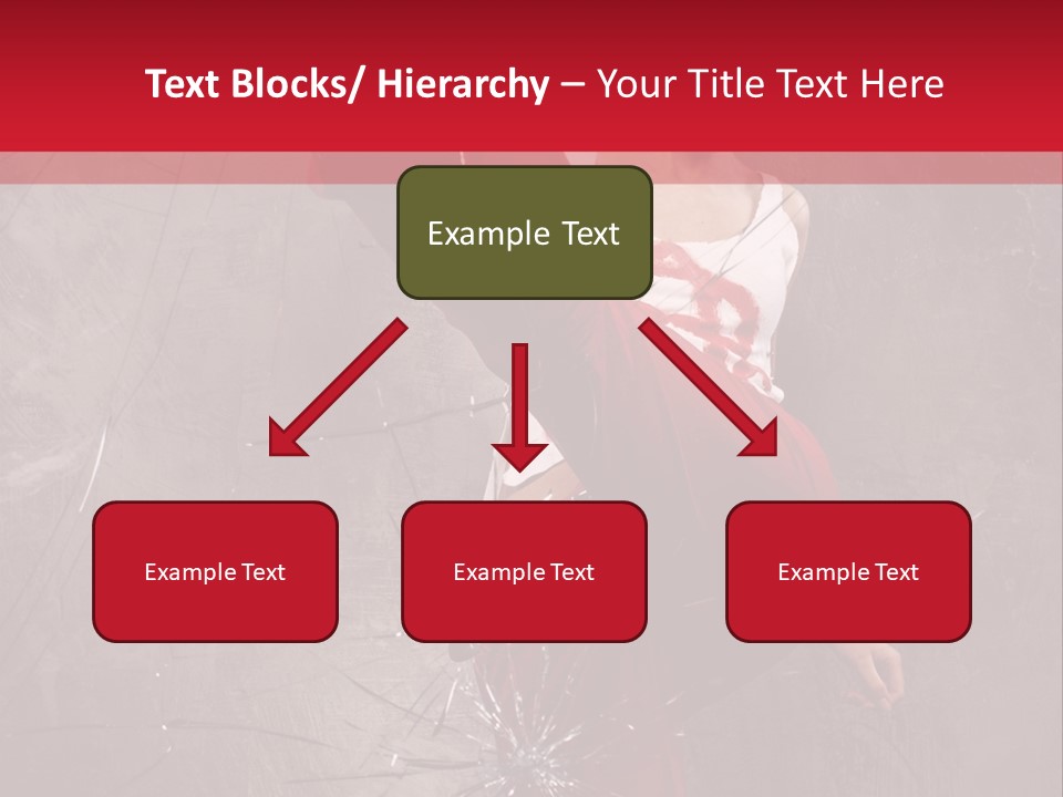 Haircut Outlaw Leg PowerPoint Template