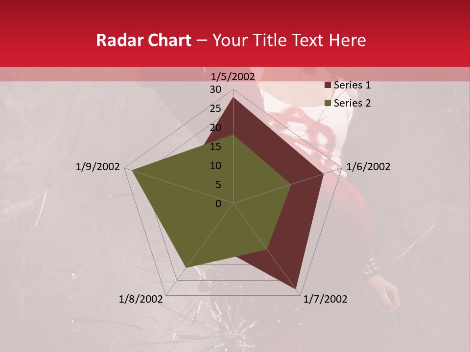Haircut Outlaw Leg PowerPoint Template