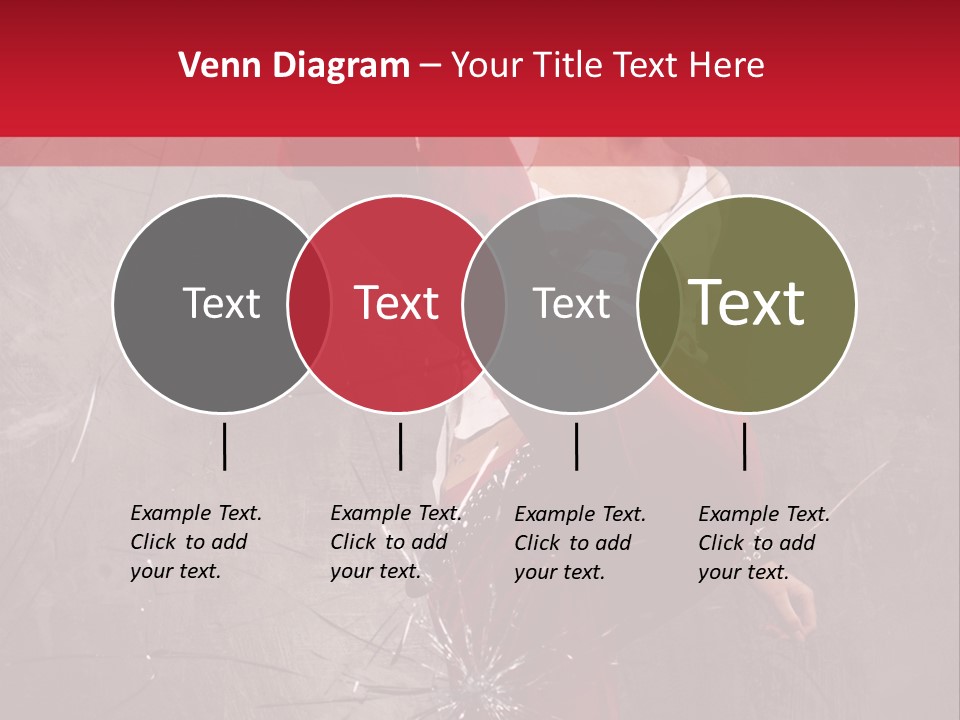 Haircut Outlaw Leg PowerPoint Template