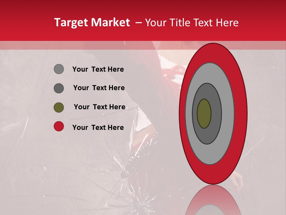 Haircut Outlaw Leg PowerPoint Template