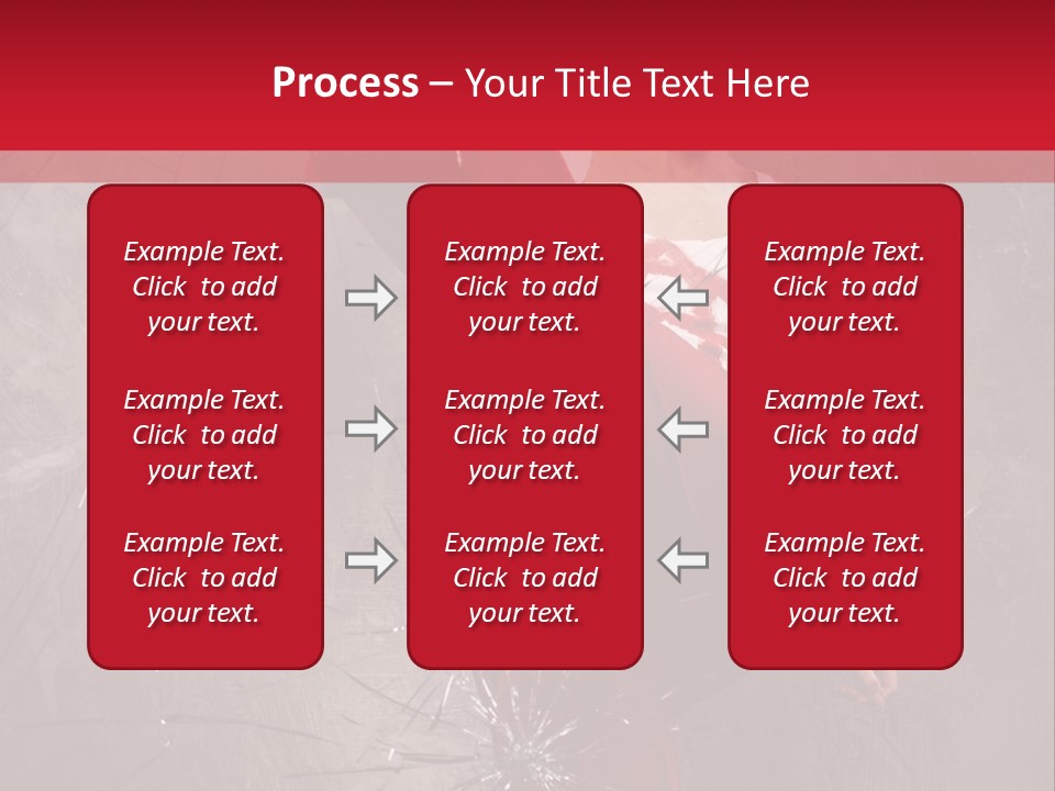 Haircut Outlaw Leg PowerPoint Template