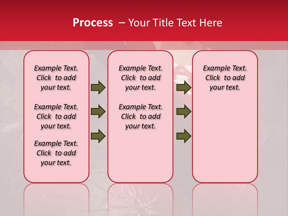 Haircut Outlaw Leg PowerPoint Template