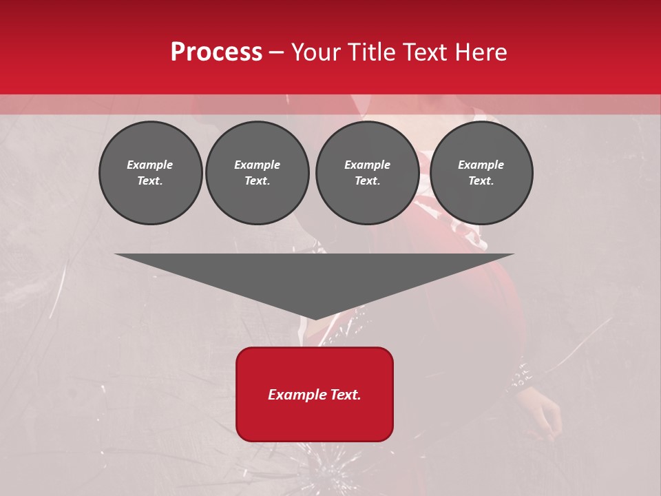 Haircut Outlaw Leg PowerPoint Template
