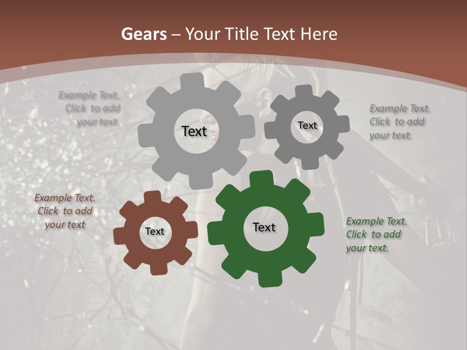 Disorder Outlaw Antiglobalism PowerPoint Template