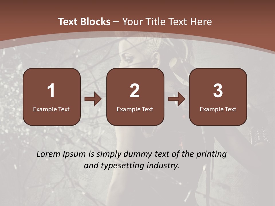 Disorder Outlaw Antiglobalism PowerPoint Template