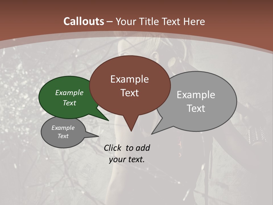 Disorder Outlaw Antiglobalism PowerPoint Template