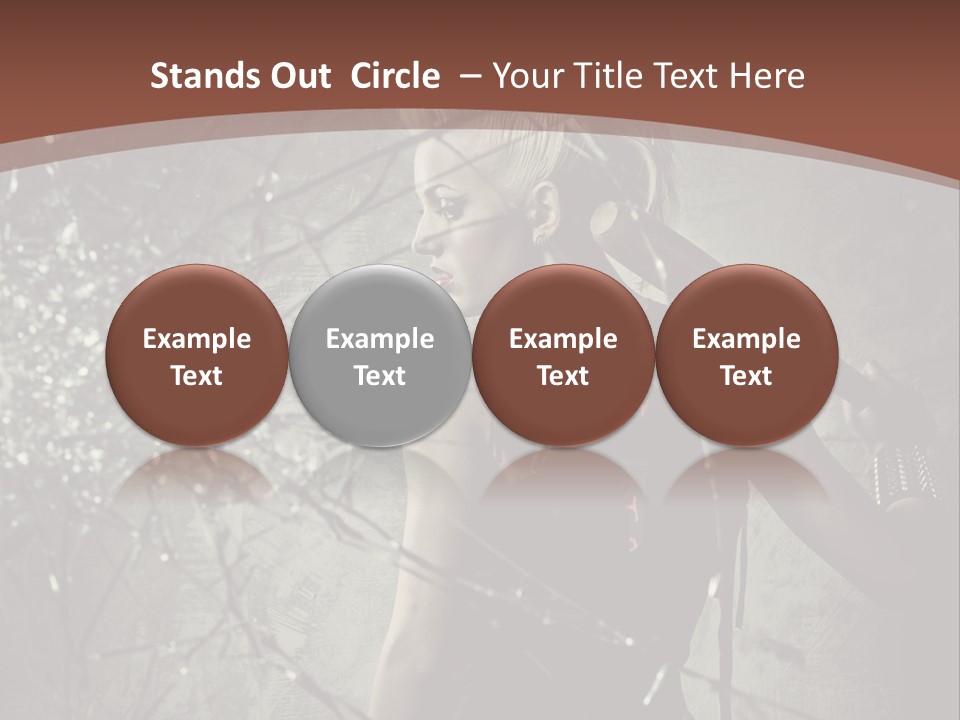 Disorder Outlaw Antiglobalism PowerPoint Template