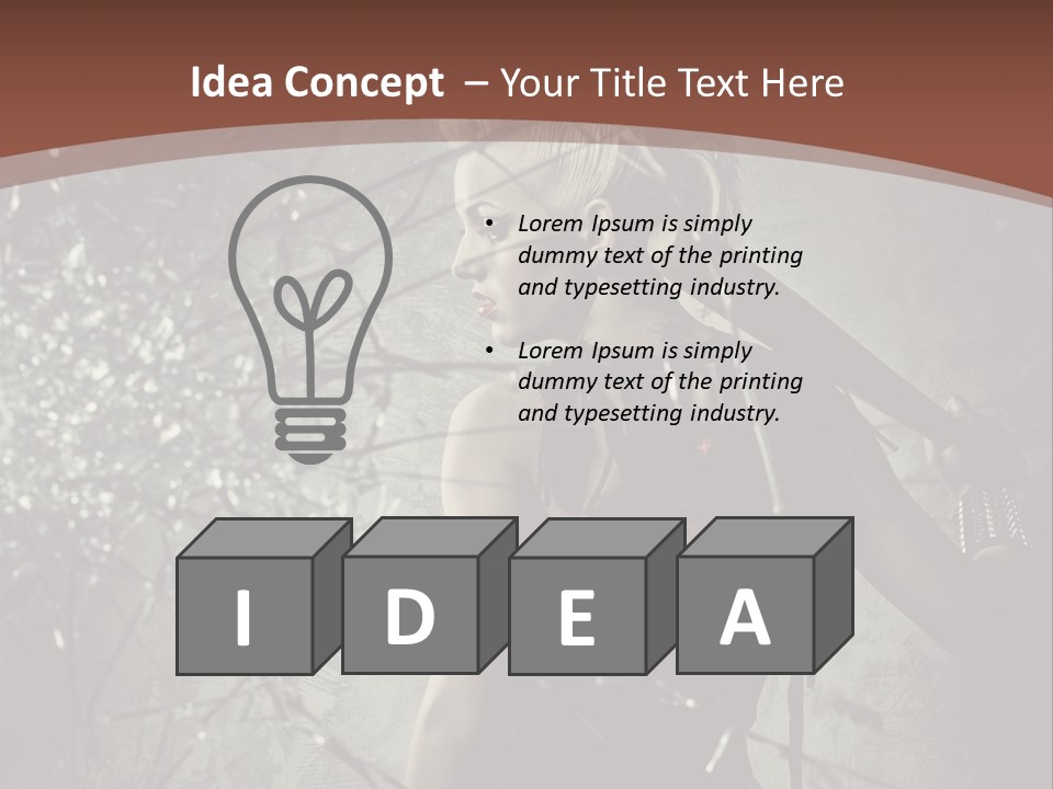 Disorder Outlaw Antiglobalism PowerPoint Template