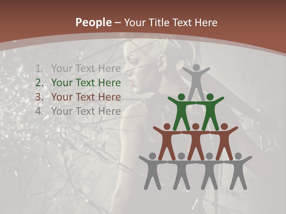 Disorder Outlaw Antiglobalism PowerPoint Template