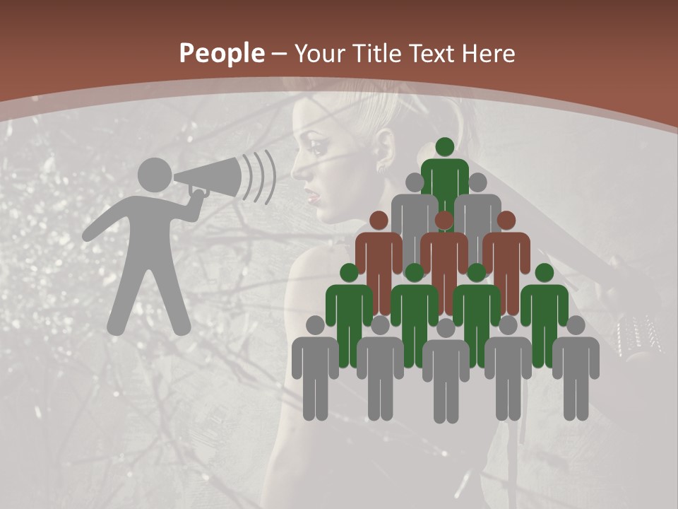 Disorder Outlaw Antiglobalism PowerPoint Template