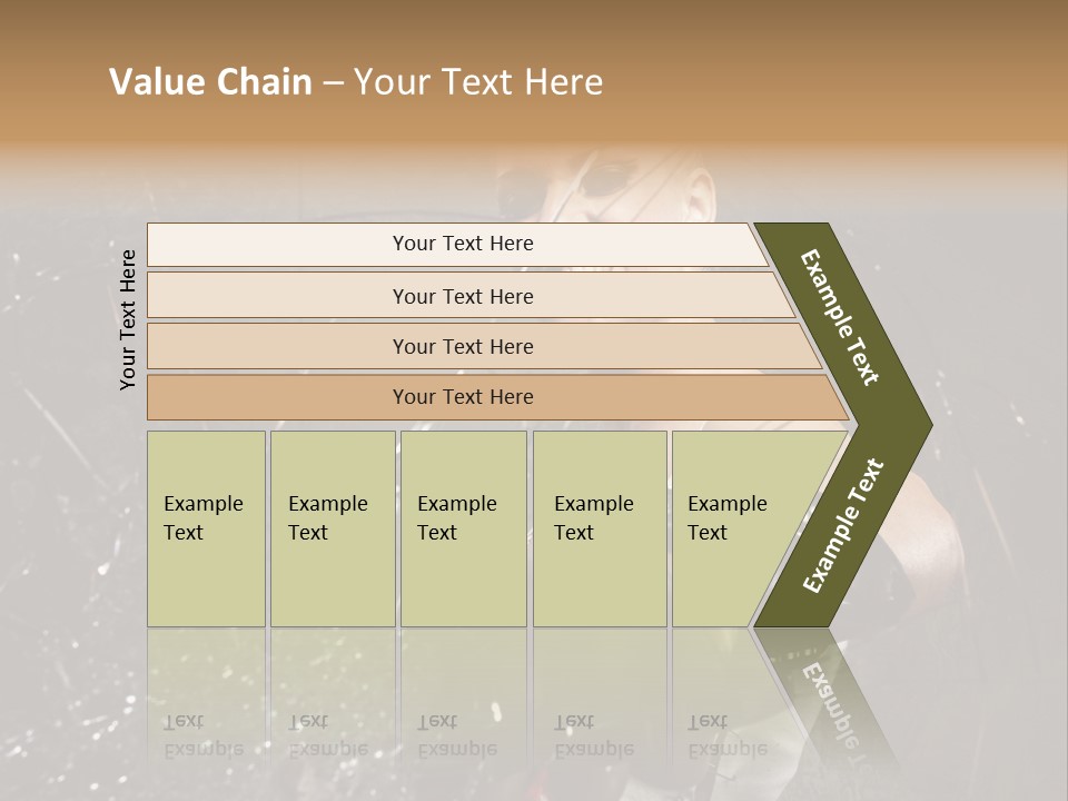Adult Hairstyle Holding PowerPoint Template