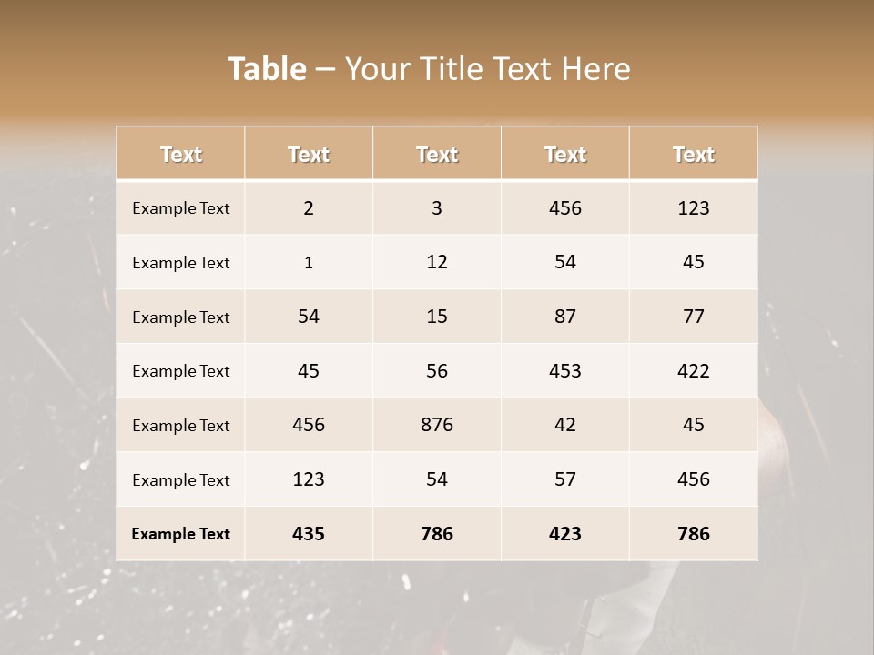 Adult Hairstyle Holding PowerPoint Template