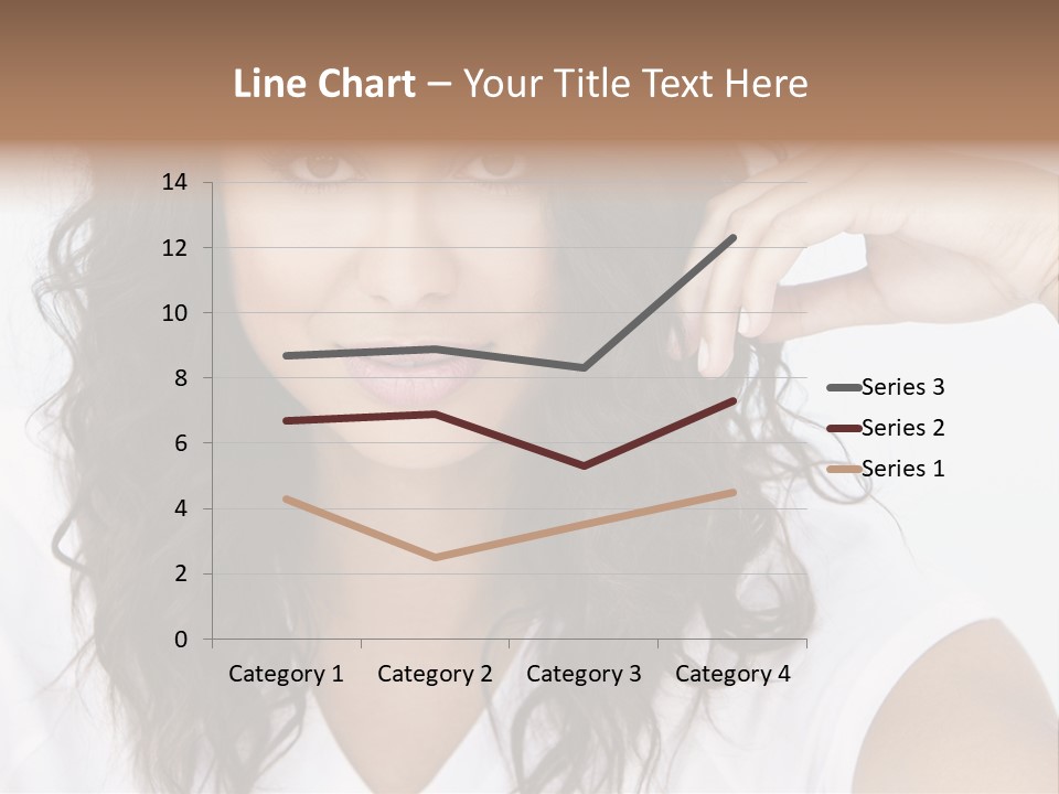 Hair Girl Inside PowerPoint Template