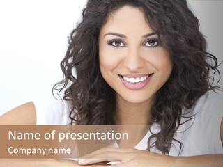 Smile Face Latin PowerPoint Template