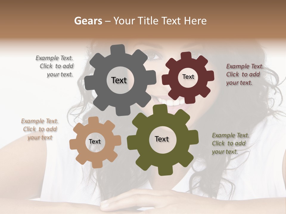 Smile Face Latin PowerPoint Template