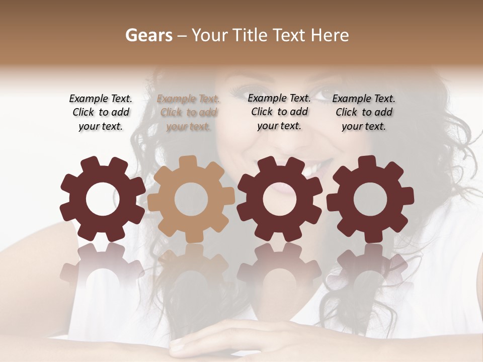 Smile Face Latin PowerPoint Template