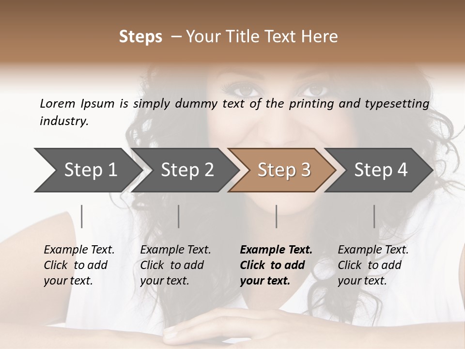Smile Face Latin PowerPoint Template