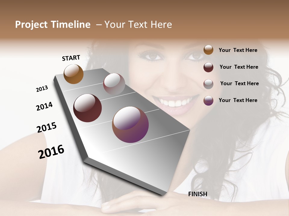 Smile Face Latin PowerPoint Template