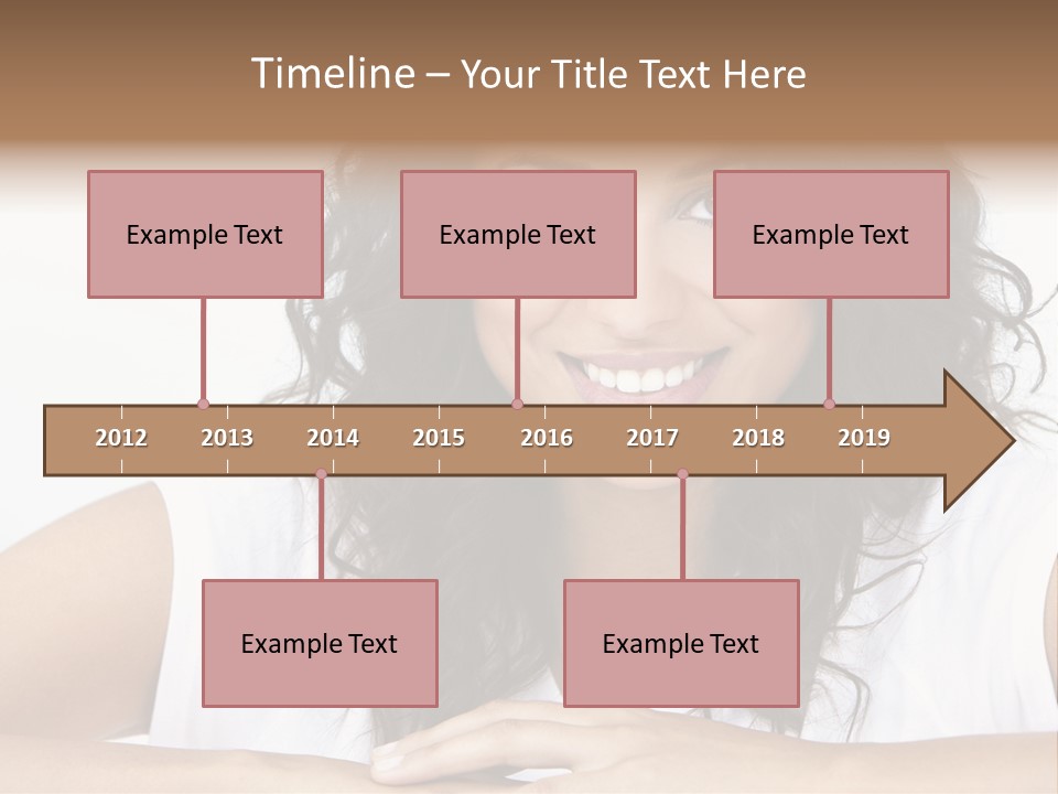 Smile Face Latin PowerPoint Template