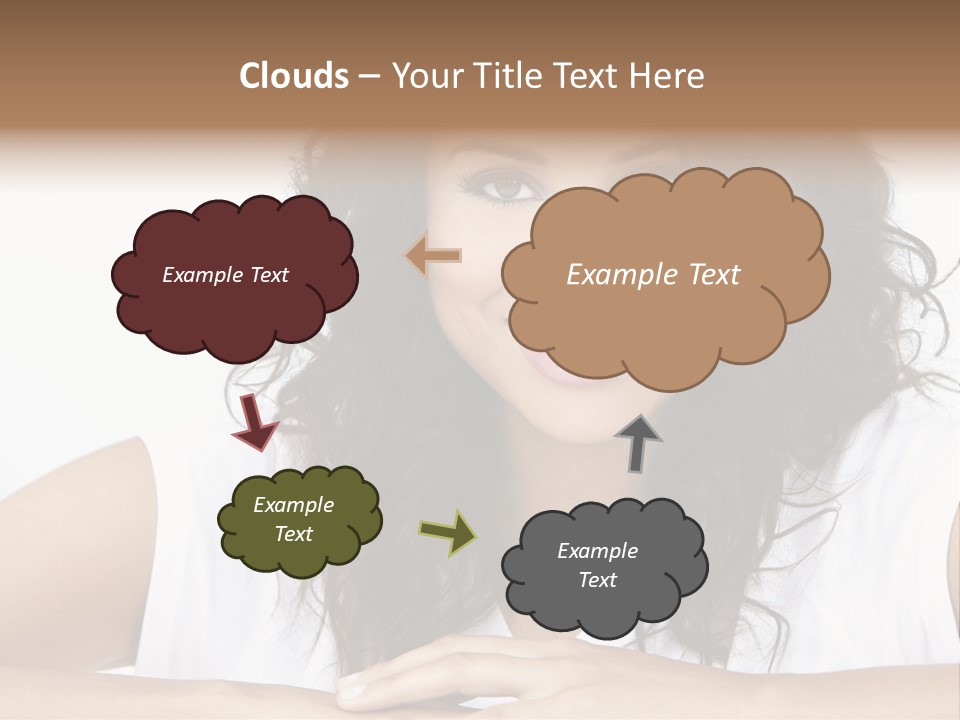 Smile Face Latin PowerPoint Template