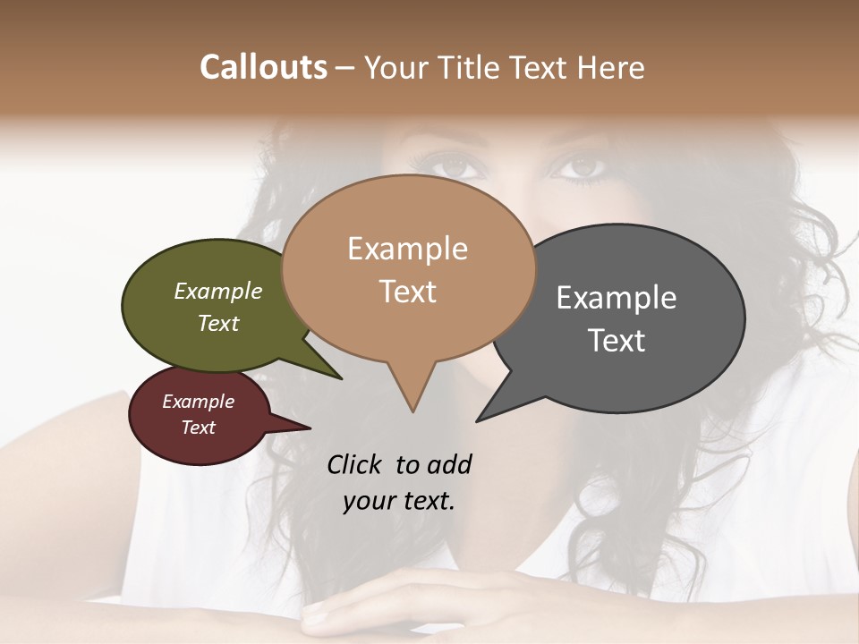 Smile Face Latin PowerPoint Template