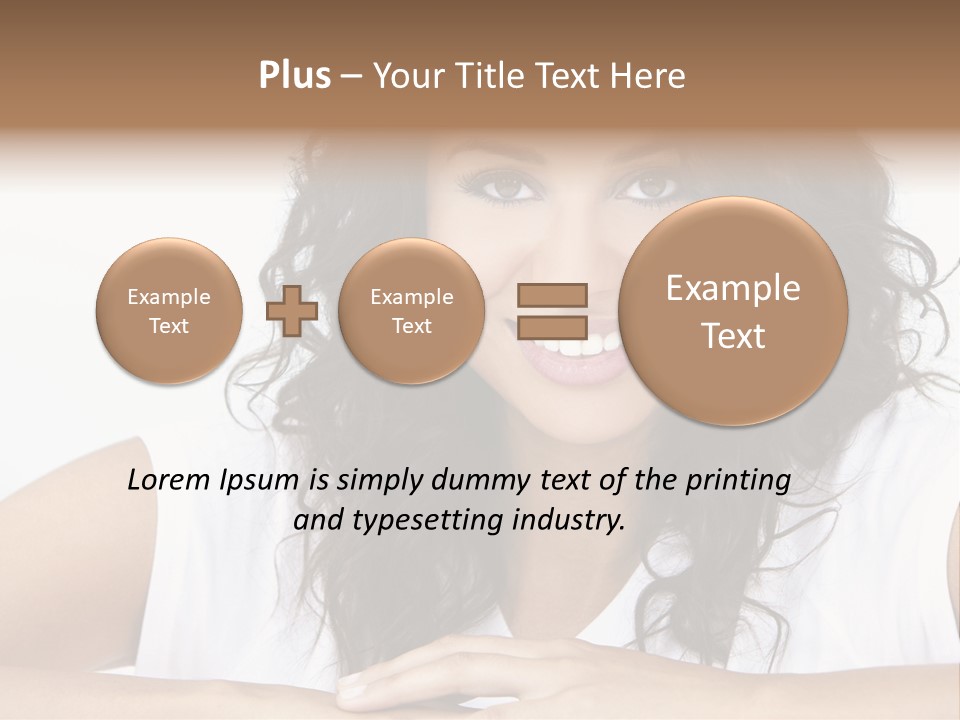 Smile Face Latin PowerPoint Template