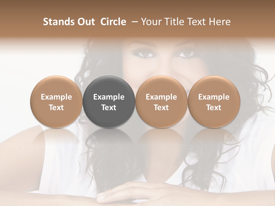 Smile Face Latin PowerPoint Template