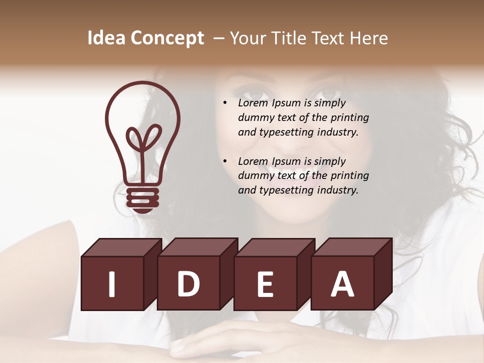 Smile Face Latin PowerPoint Template