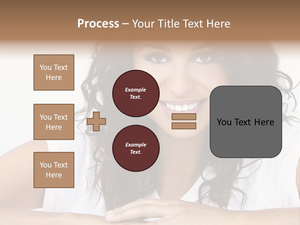 Smile Face Latin PowerPoint Template