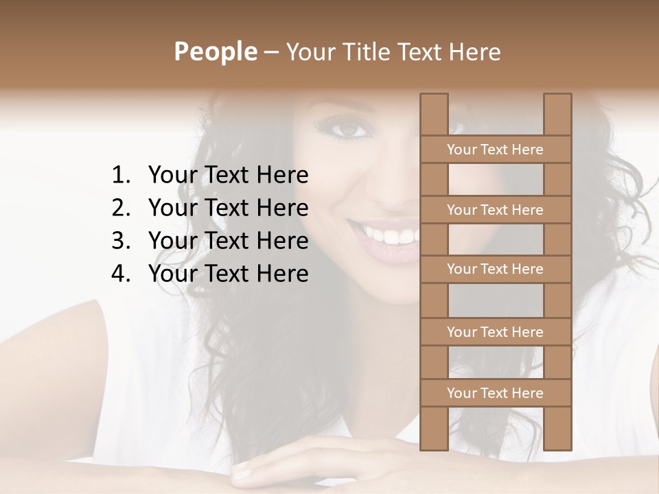 Smile Face Latin PowerPoint Template