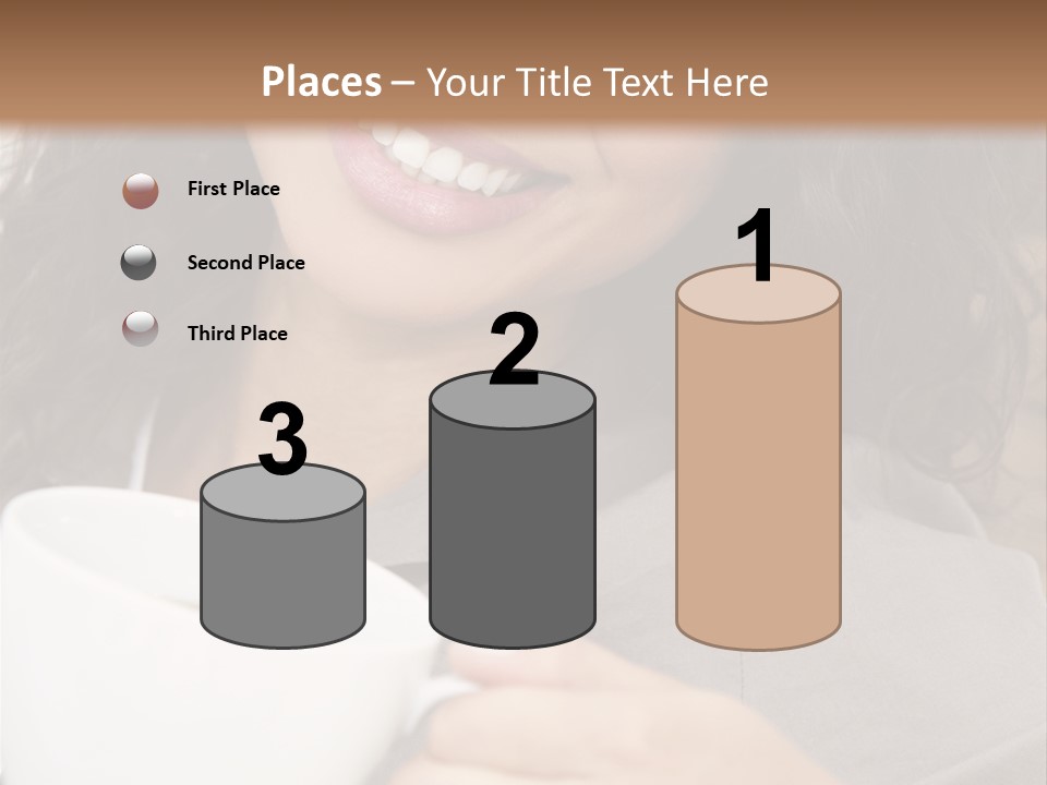 Beautiful Smiling Happy PowerPoint Template