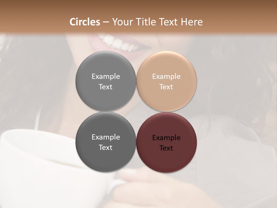 Beautiful Smiling Happy PowerPoint Template