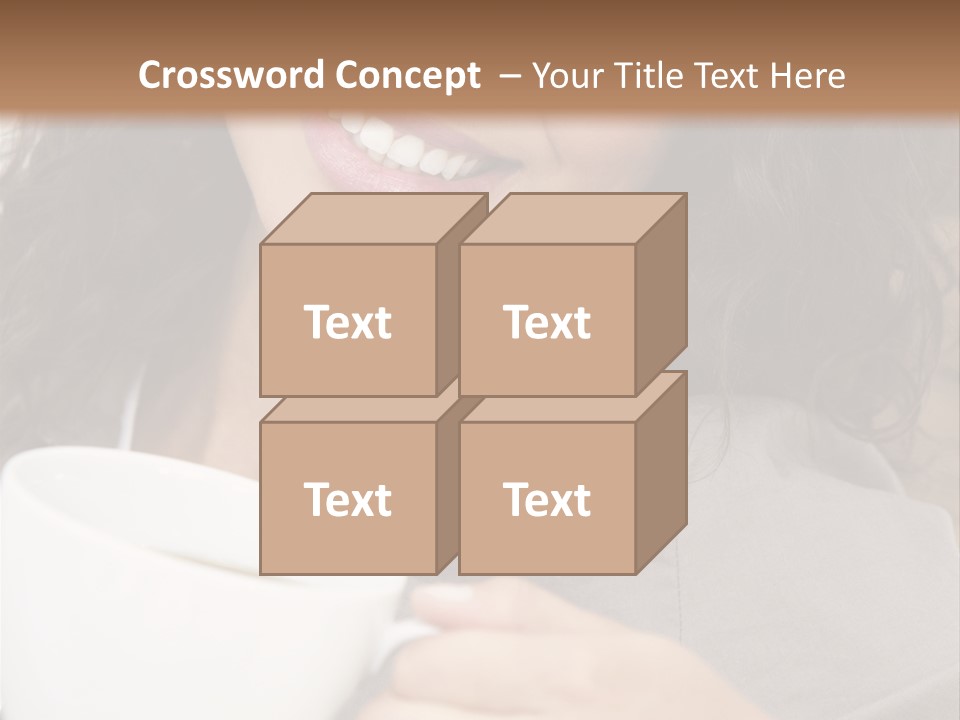 Beautiful Smiling Happy PowerPoint Template