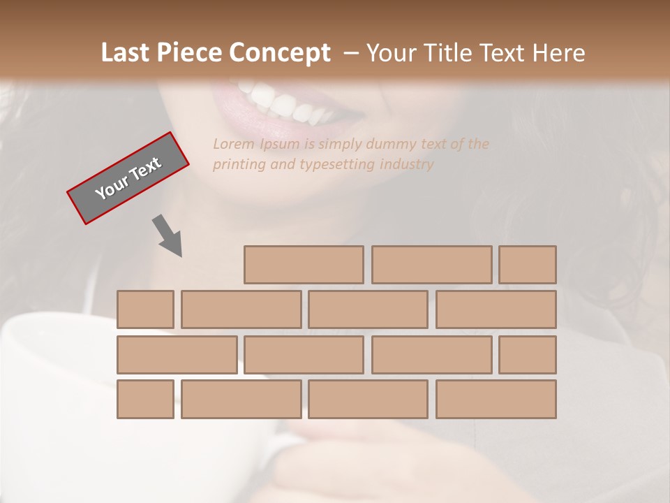 Beautiful Smiling Happy PowerPoint Template