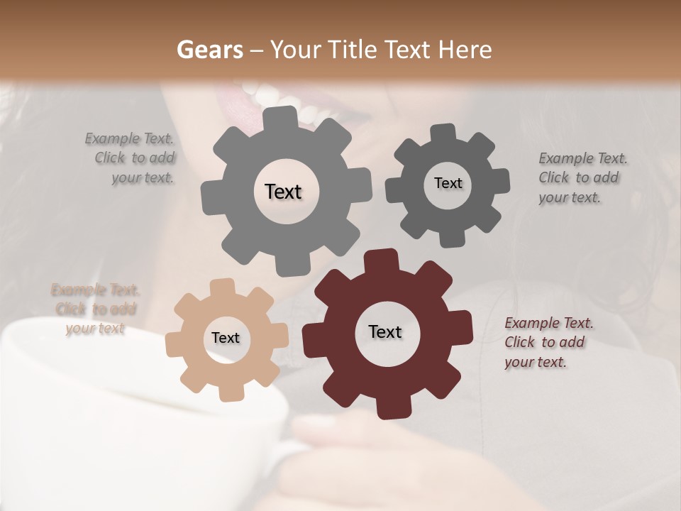 Beautiful Smiling Happy PowerPoint Template