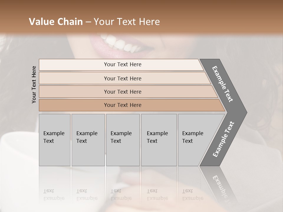 Beautiful Smiling Happy PowerPoint Template