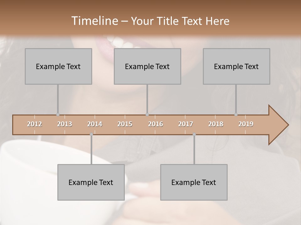 Beautiful Smiling Happy PowerPoint Template