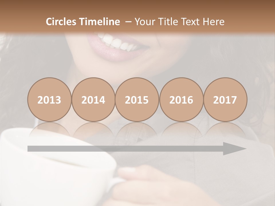 Beautiful Smiling Happy PowerPoint Template