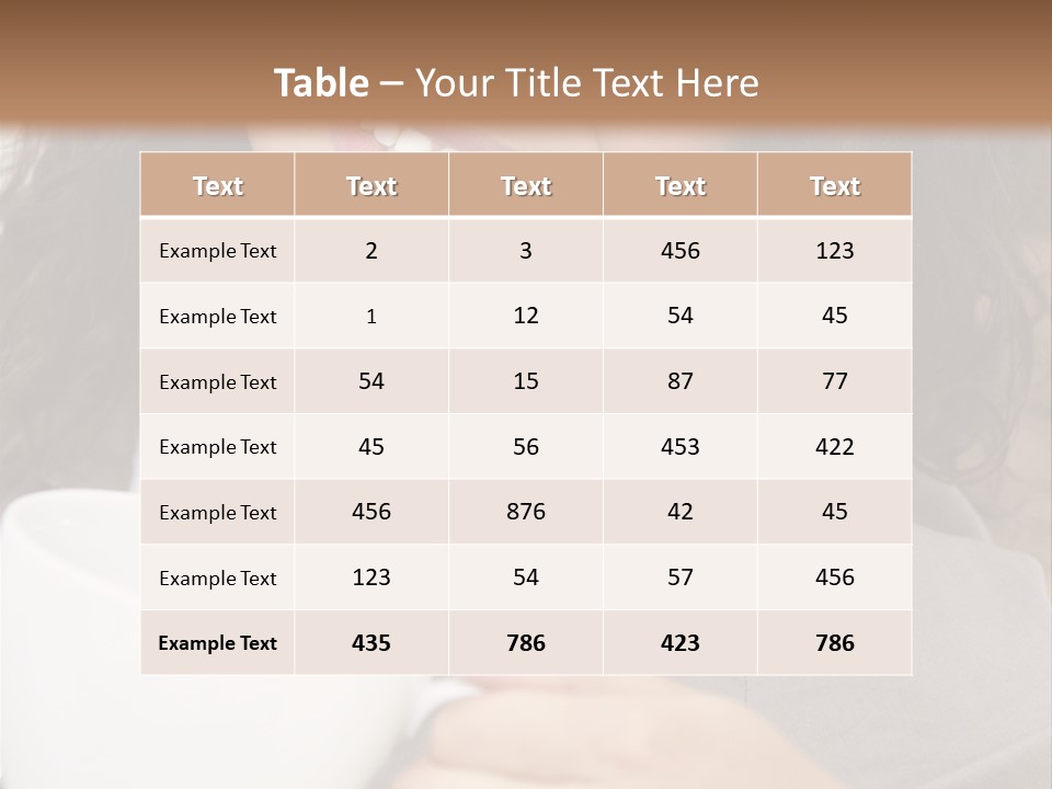 Beautiful Smiling Happy PowerPoint Template