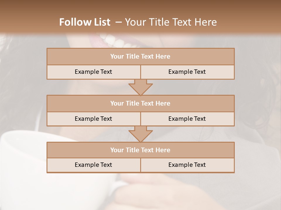 Beautiful Smiling Happy PowerPoint Template