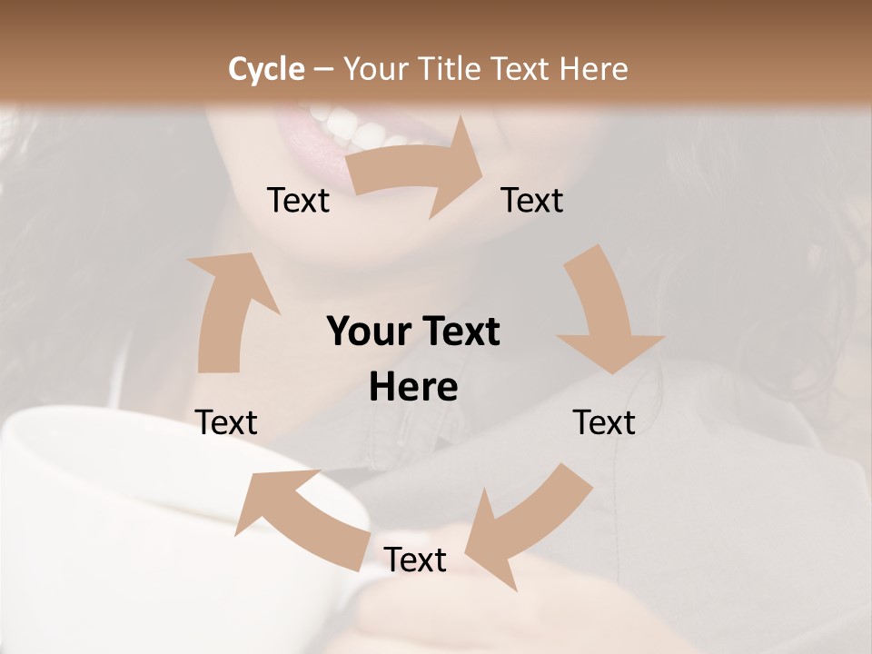 Beautiful Smiling Happy PowerPoint Template