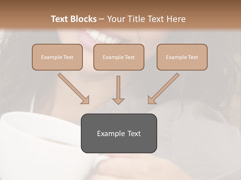 Beautiful Smiling Happy PowerPoint Template