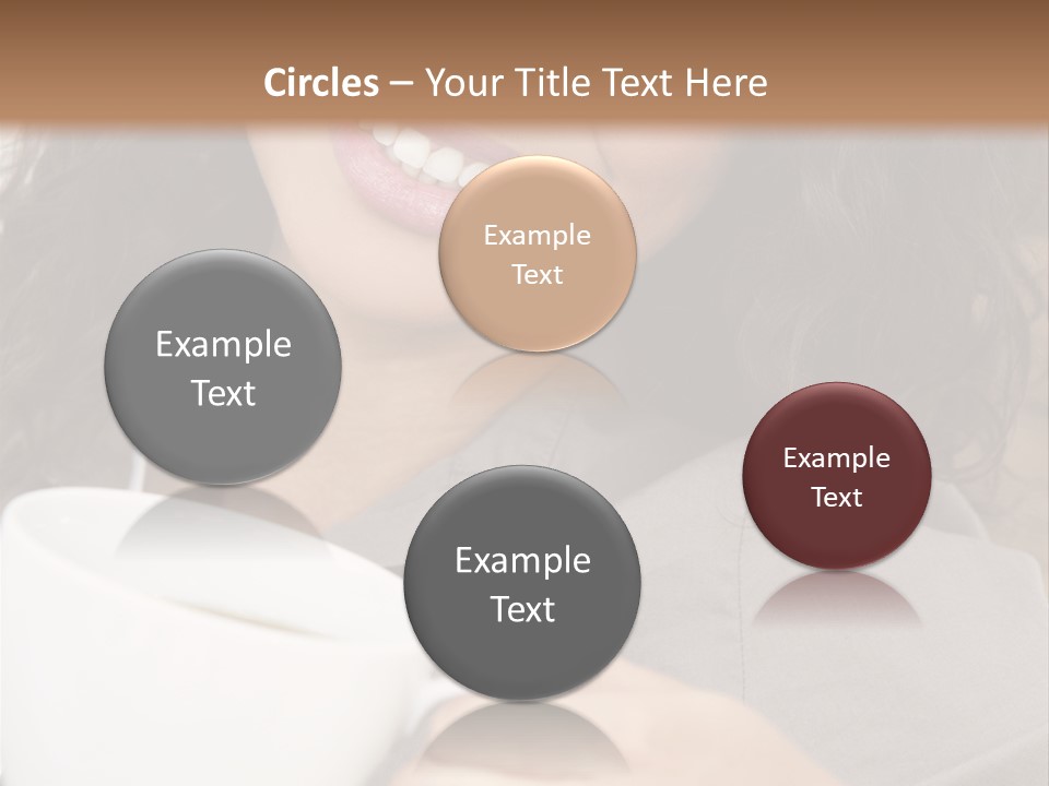 Beautiful Smiling Happy PowerPoint Template