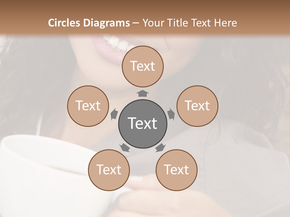 Beautiful Smiling Happy PowerPoint Template