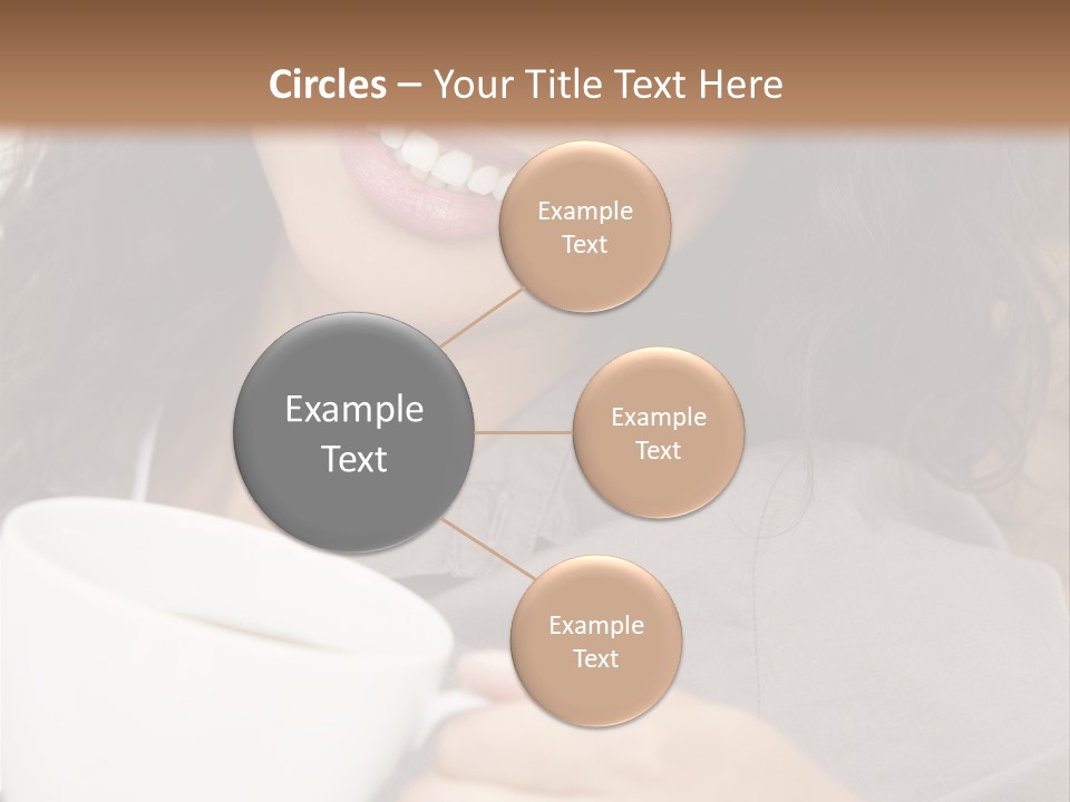 Beautiful Smiling Happy PowerPoint Template