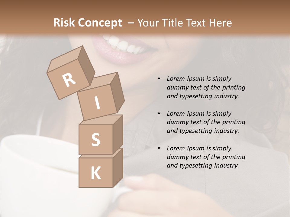 Beautiful Smiling Happy PowerPoint Template